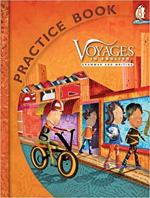 Book cover of Grammar and Writing Grade 8 Practice Book (Voyages in English 2011)