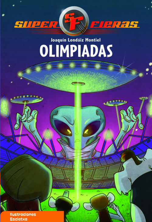 Book cover of Olimpiadas (Superfieras #8)