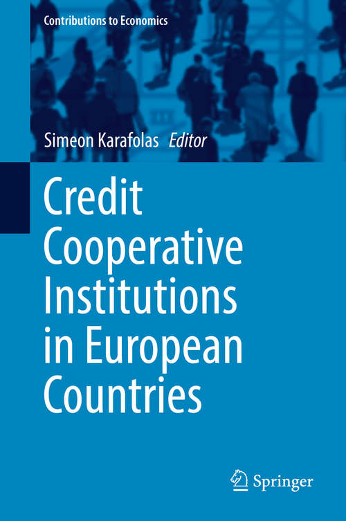 Book cover of Credit Cooperative Institutions in European Countries (Contributions to Economics)