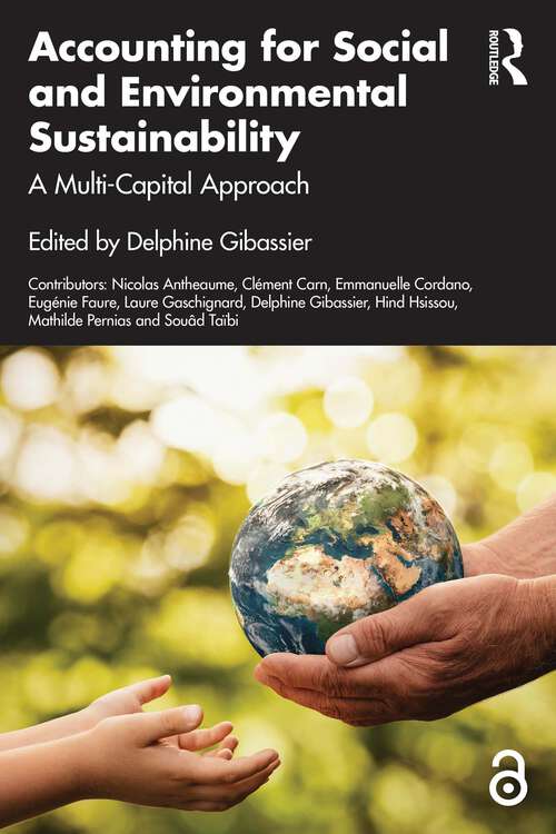 Book cover of Accounting for Social and Environmental Sustainability: A Multi-Capital Approach (1) (Routledge Studies in Accounting)