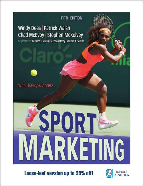 Book cover of Sport Marketing (Fifth Edition)