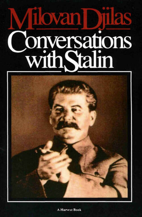 Book cover of Conversations With Stalin