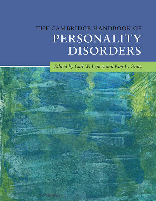 Book cover of The Cambridge Handbook of Personality Disorders (Cambridge Handbooks in Psychology)