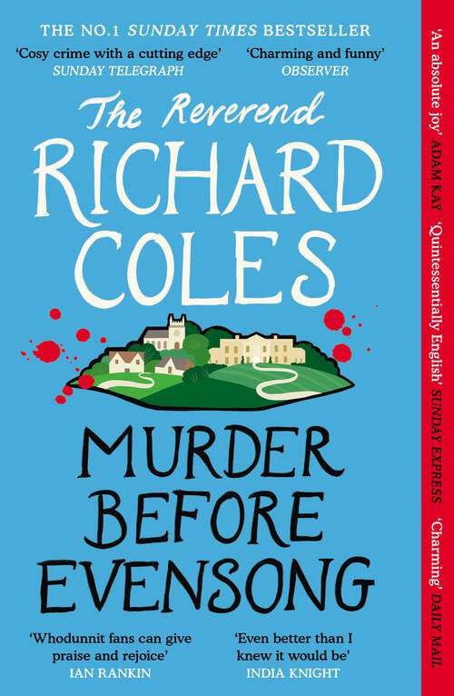 Book cover of Murder Before Evensong: The instant no. 1 Sunday Times bestseller (Canon Clement Mystery)