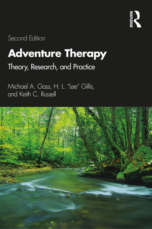Book cover of Adventure Therapy: Theory, Research, and Practice (2)
