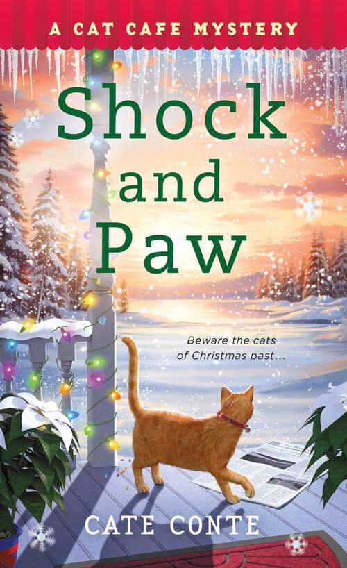 Book cover of Shock and Paw: A Cat Cafe Mystery (Cat Cafe Mystery Series #8)