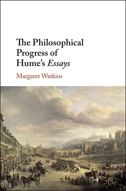 Book cover of The Philosophical Progress of Hume's Essays