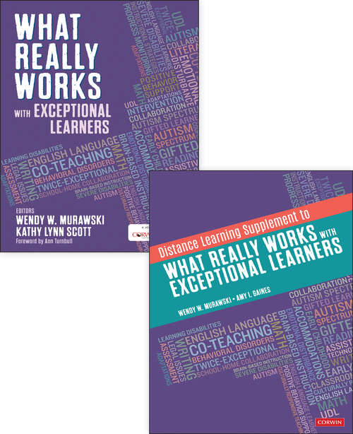 Book cover of EBUNDLE: What Really Works With Exceptional Learners + Distance Learning Supplement