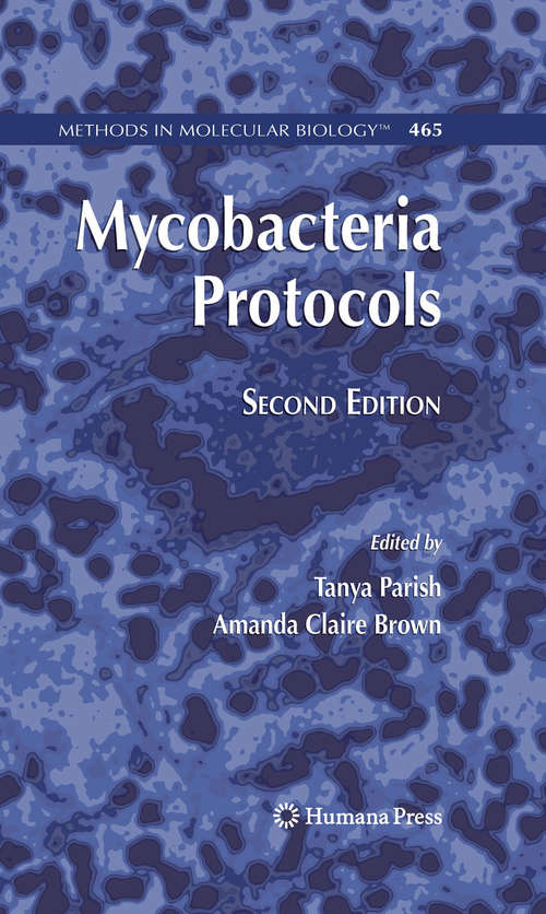 Book cover of Mycobacteria Protocols