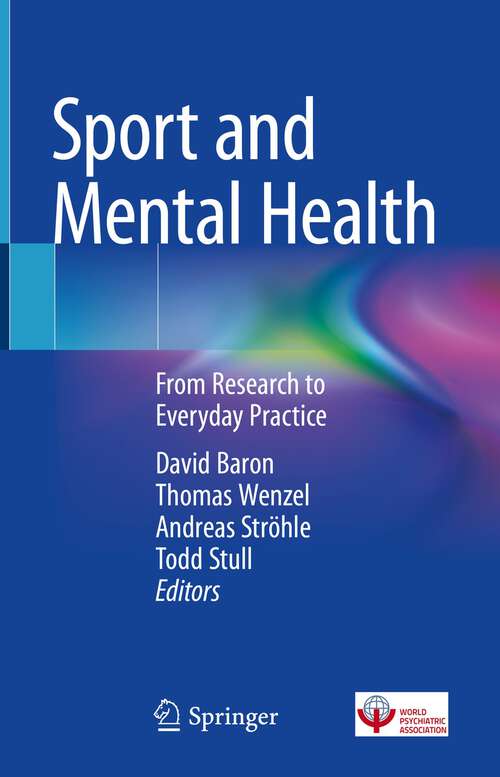 Book cover of Sport and Mental Health: From Research to Everyday Practice (1st ed. 2023)