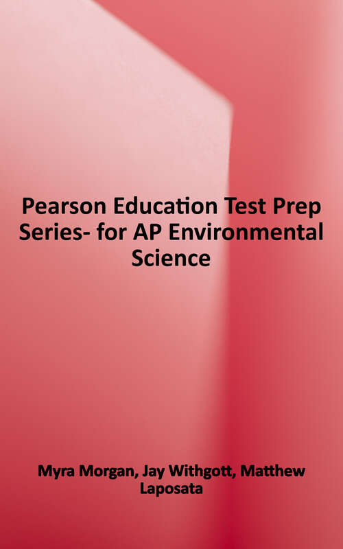 Book cover of Pearson Education Test Prep Series for AP Environmental Science