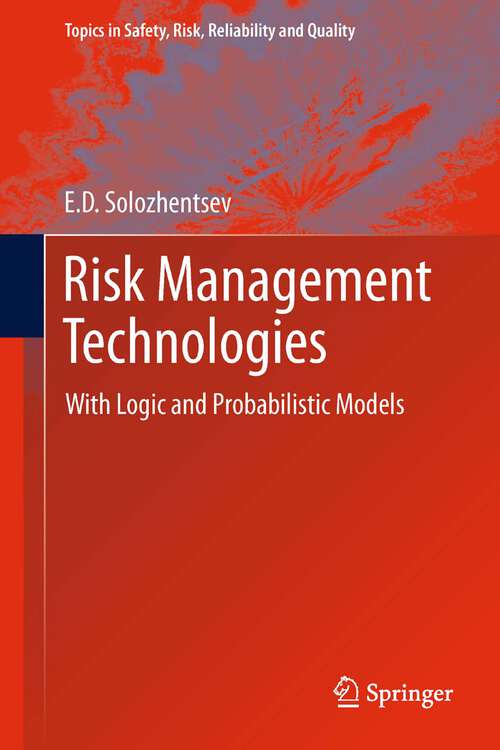 Book cover of Risk Management Technologies