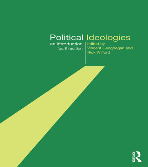 Book cover of Political Ideologies: An Introduction (4)