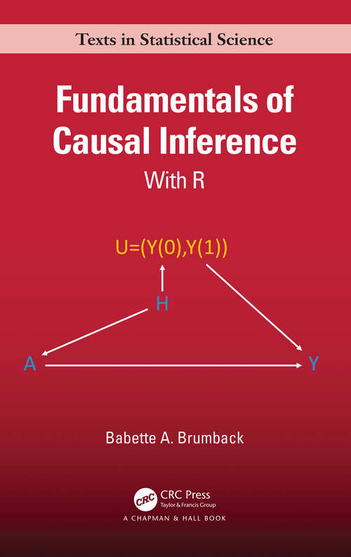 Book cover of Fundamentals of Causal Inference: With R (Chapman & Hall/CRC Texts in Statistical Science)