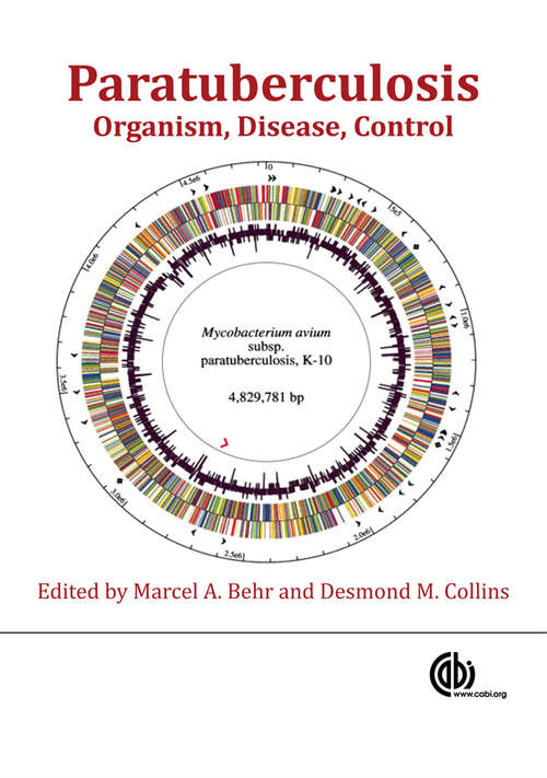 Book cover of Paratuberculosis: Organism, Disease, Control