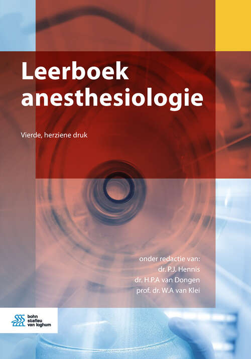 Book cover of Leerboek anesthesiologie