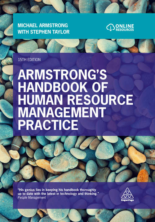 Book cover of Armstrong's Handbook of Human Resource Management Practice: Building Sustainable Organisational Performance Improvement (15) (Kogan Page Ser.)