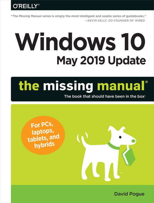 Book cover of Windows 10 May 2019 Update: The Book That Should Have Been in the Box