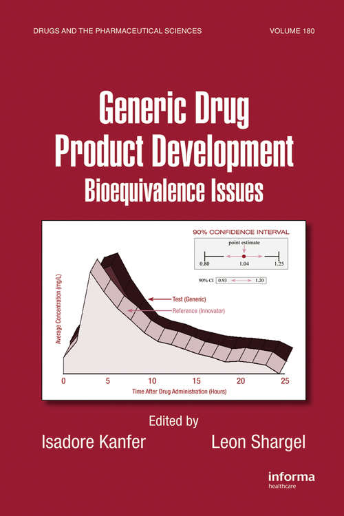 Book cover of Generic Drug Product Development: Bioequivalence Issues