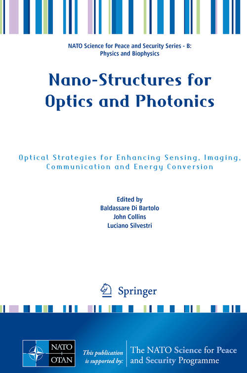 Book cover of Nano-Structures for Optics and Photonics