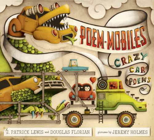 Book cover of Poem-mobiles: Crazy Car Poems