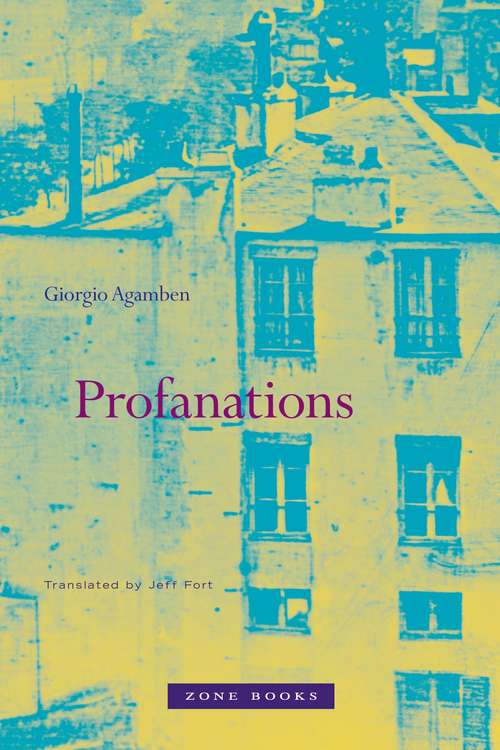 Book cover of Profanations