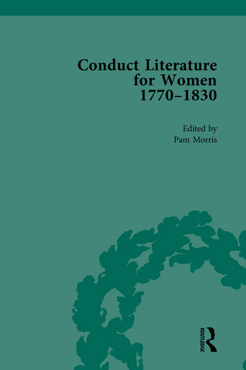 Book cover of Conduct Literature for Women, Part IV, 1770-1830 vol 1