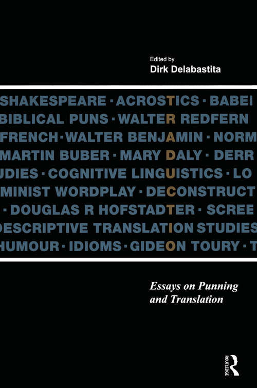 Book cover of Traductio: Essays on Punning and Translation