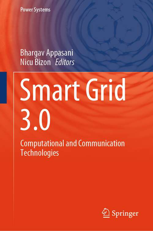 Book cover of Smart Grid 3.0: Computational and Communication Technologies (1st ed. 2023) (Power Systems)