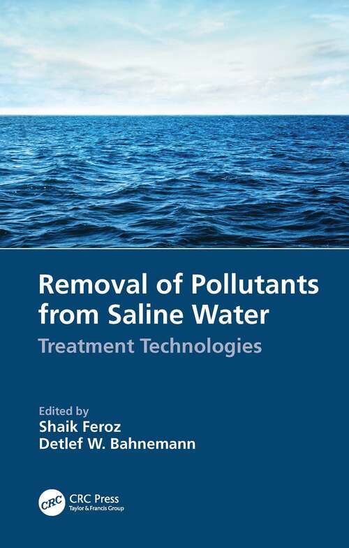 Book cover of Removal of Pollutants from Saline Water: Treatment Technologies