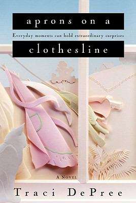 Book cover of Aprons on a Clothesline (Lake Emily #3)