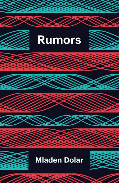 Book cover of Rumors (Theory Redux)