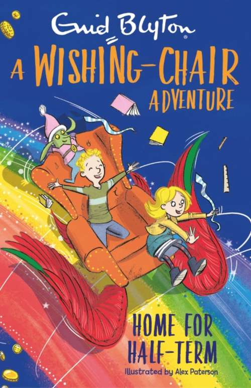 Book cover of A Wishing-Chair Adventure: Colour Short Stories (The Wishing-Chair #9)