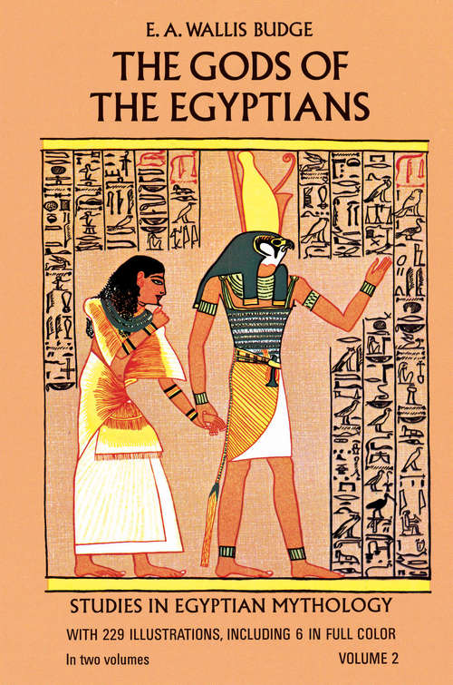 Book cover of The Gods of the Egyptians: Studies in Egyptian Mythology (Egypt Ser.: Vol. 2)