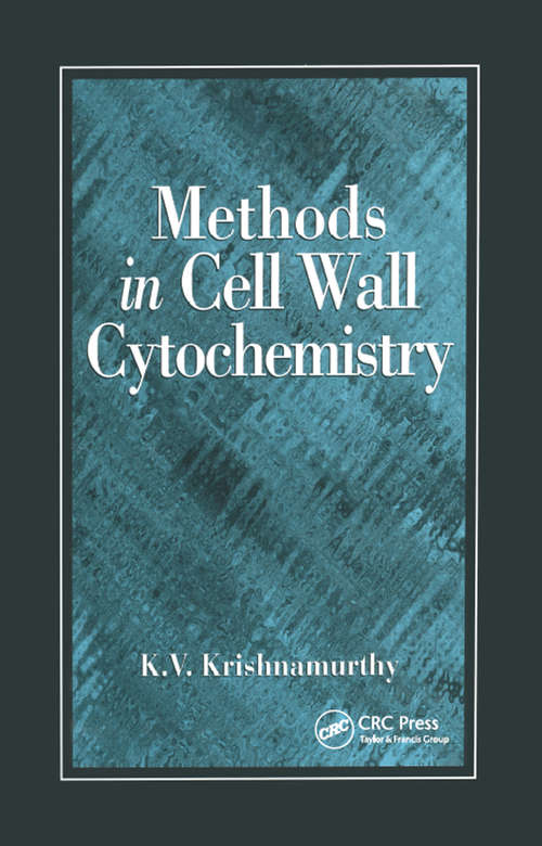 Book cover of Methods in Cell Wall Cytochemistry