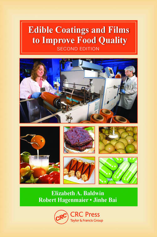 Book cover of Edible Coatings and Films to Improve Food Quality