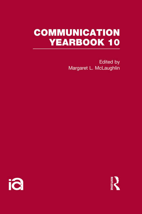 Book cover of Communication Yearbook 10