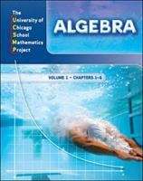 Book cover of Algebra 3rd Edition The University of Chicago School Mathematics Project