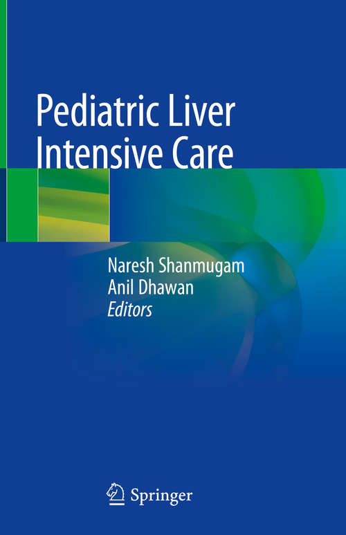 Book cover of Pediatric Liver Intensive Care