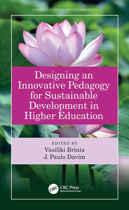 Book cover of Designing an Innovative Pedagogy for Sustainable Development in Higher Education (Higher Education and Sustainability)