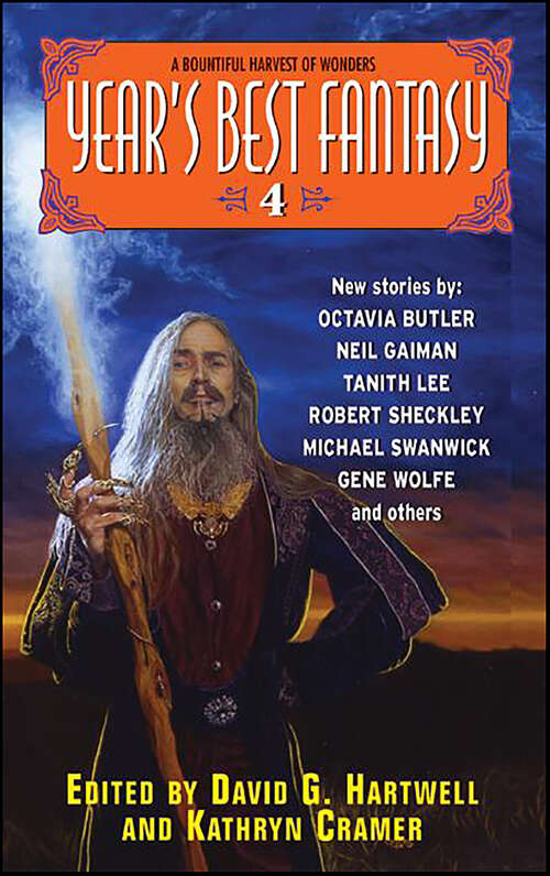 Book cover of Year's Best Fantasy 4 (Year's Best Fantasy Series)