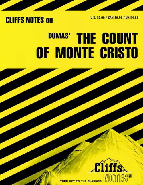 Book cover of CliffsNotes on Dumas' The Count of Monte Cristo