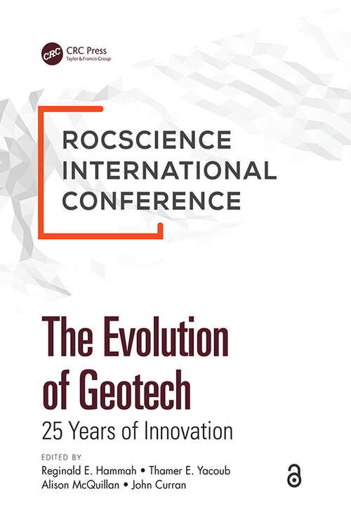 Book cover of The Evolution of Geotech - 25 Years of Innovation