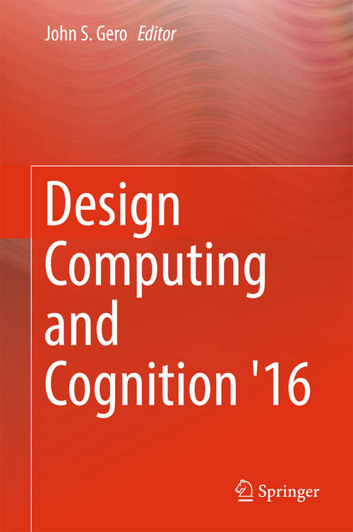 Book cover of Design Computing and Cognition '16