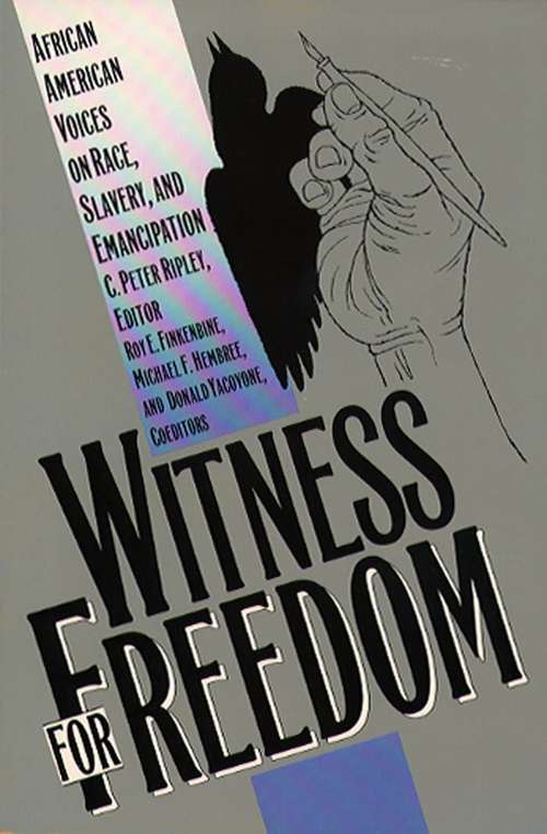 Book cover of Witness for Freedom