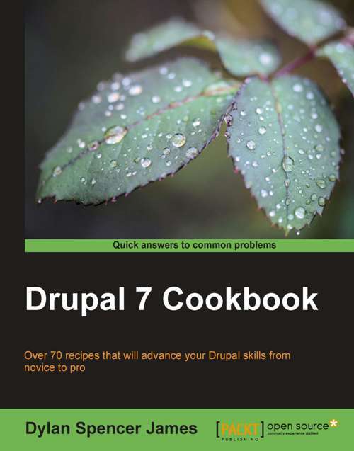 Book cover of Drupal 7 Cookbook