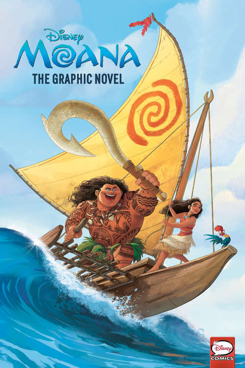 Book cover of Disney Moana: The Graphic Novel