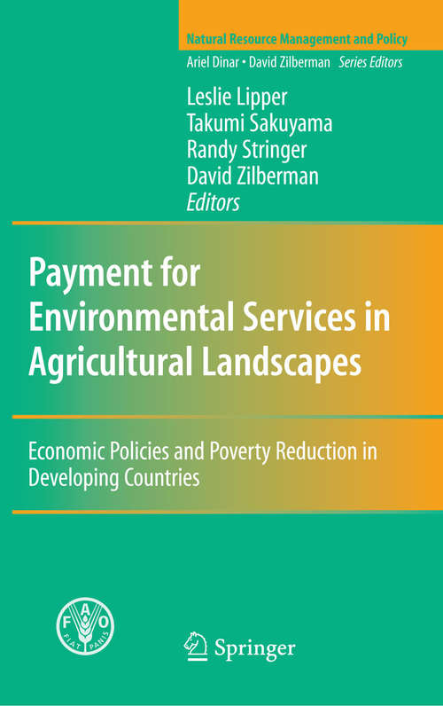 Book cover of Payment for Environmental Services in Agricultural Landscapes