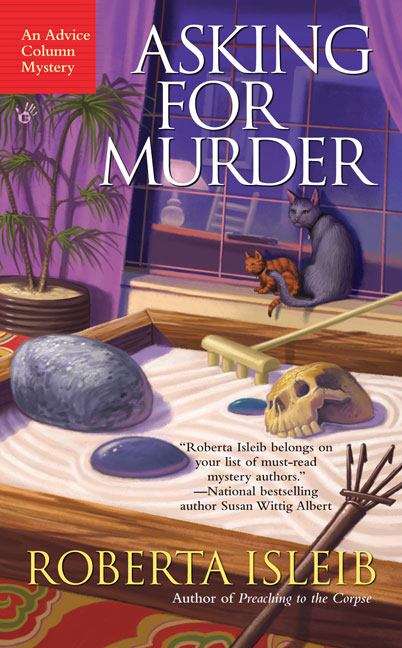 Book cover of Asking for Murder (Advice Column Mystery #3)