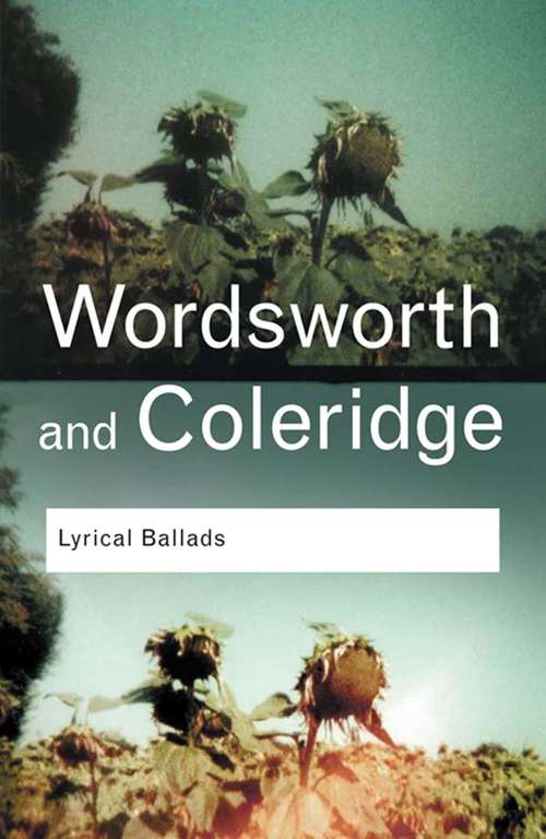 Book cover of Lyrical Ballads (Routledge Classics)